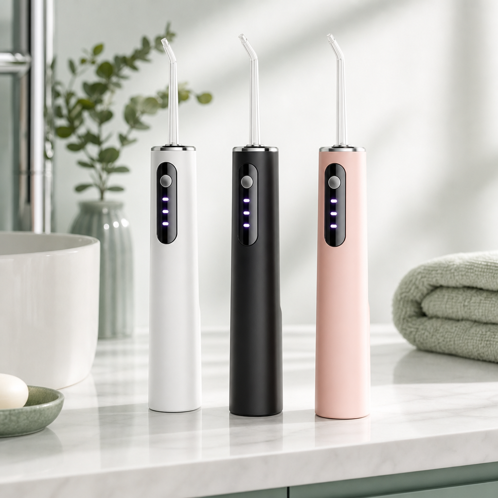 Portable Cordless Water Flosser with IPX7 Waterproofing